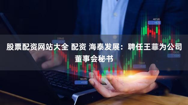 股票配资网站大全 配资 海泰发展：聘任王菲为公司董事会秘书