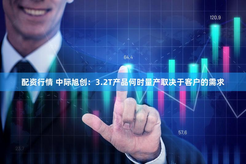 配资行情 中际旭创：3.2T产品何时量产取决于客户的需求
