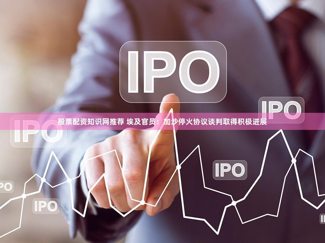 股票配资知识网推荐 埃及官员：加沙停火协议谈判取得积极进展