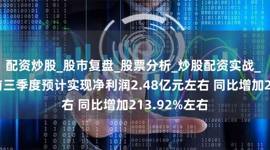 配资炒股_股市复盘_股票分析_炒股配资实战_ 广大特材：前三季度预计实现净利润2.48亿元左右 同比增加213.92%左右