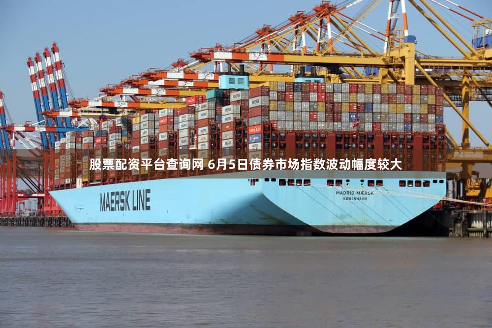 股票配资平台查询网 6月5日债券市场指数波动幅度较大