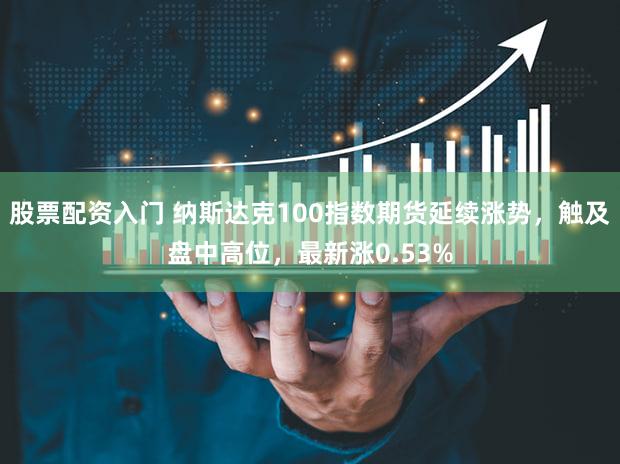 股票配资入门 纳斯达克100指数期货延续涨势，触及盘中高位，最新涨0.53%