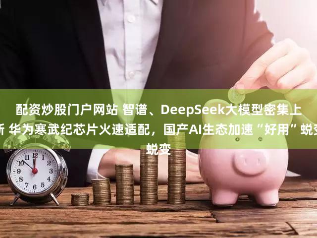 配资炒股门户网站 智谱、DeepSeek大模型密集上新 华为寒武纪芯片火速适配，国产AI生态加速“好用”蜕变